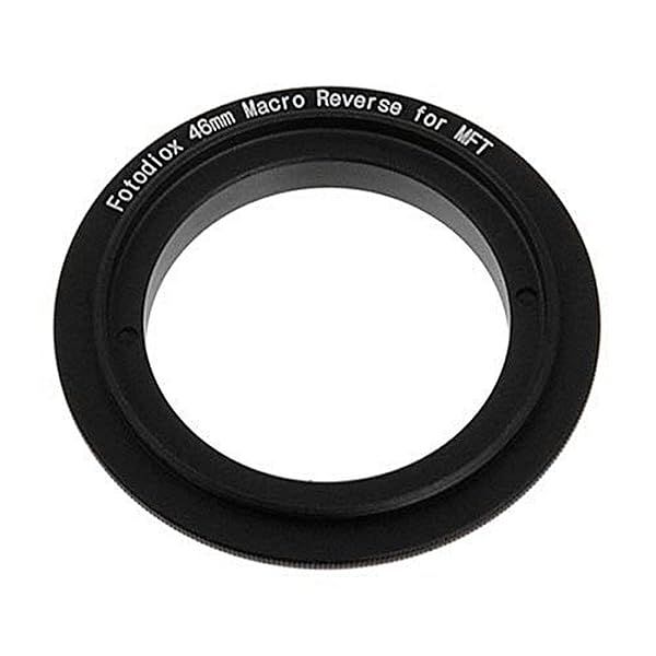 Fotodiox 10-Reverse MFT 46MM Macro Reverse Mount Adapter for Olympus Micro 4/3 Cameras
