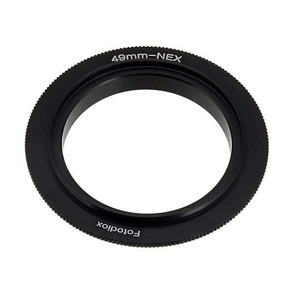 Fotodiox 49mm Macro Reverse Mount Adapter for Sony E-Series Cameras & Camcorders