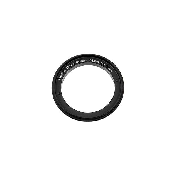 Fotodiox 52mm Macro Reverse Ring Adapter for Nikon SLR Cameras & Lenses - Enhance Your Photography