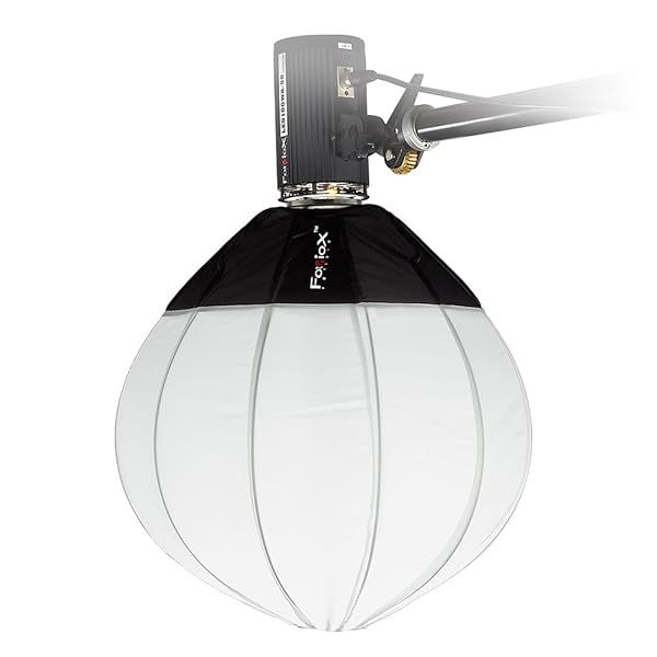 Fotodiox 20in Lantern Softbox Collapsible Globe with Profoto Speedring for Profoto and Compatible Lighting Solutions