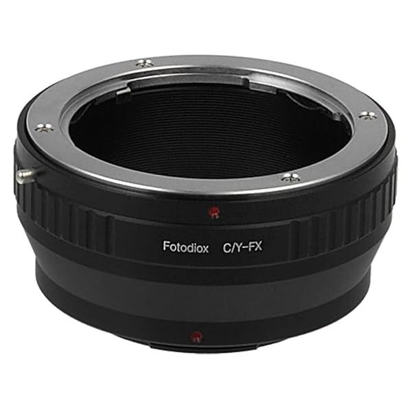 Fotodiox Lens Mount Adapter for Contax/Yashica SLR Lenses on Fuji X-Mount Cameras