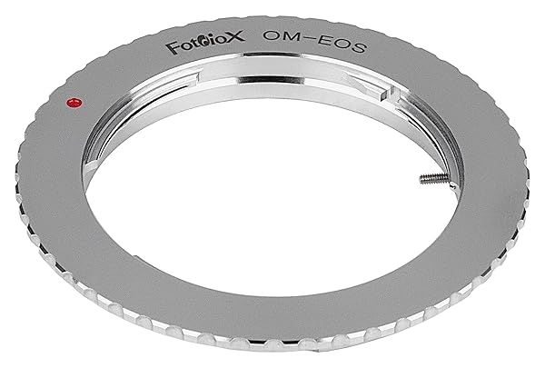 Fotodiox Lens Mount Adapter: Olympus Zuiko 35mm to Canon EOS EF/EF-S - Perfect for SLR Photography