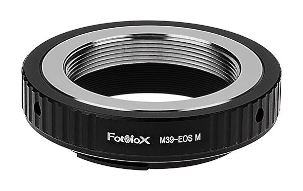 Fotodiox Lens Mount Adapter: Leica M39 to Canon EOS M for Seamless Photography
