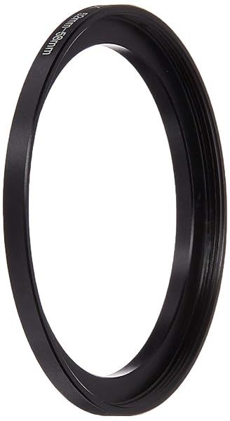 Fotodiox Metal Step Up Ring, Anodized Black Metal 52mm-58mm, 52-58 mm