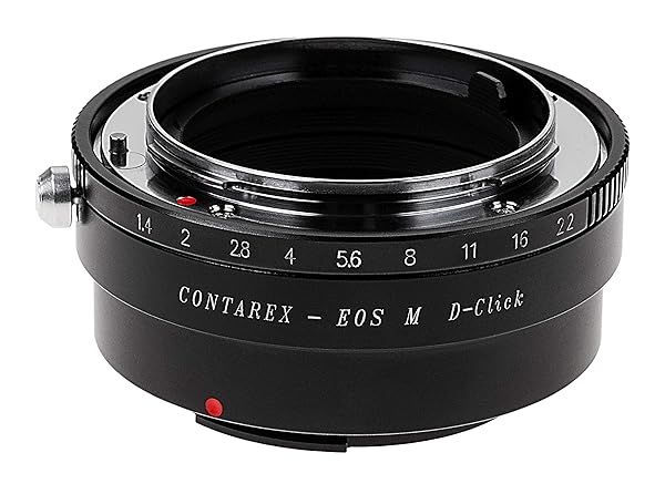 Fotodiox Pro Contarex to Canon EOS M Lens Adapter: Declicked Aperture Control for Mirrorless Cameras