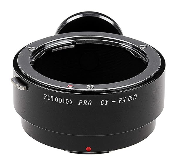 Fotodiox Pro C/Y Lens Mount Adapter for Fujifilm X Cameras - X-Pro1, X-E1, X-Mount Compatibility