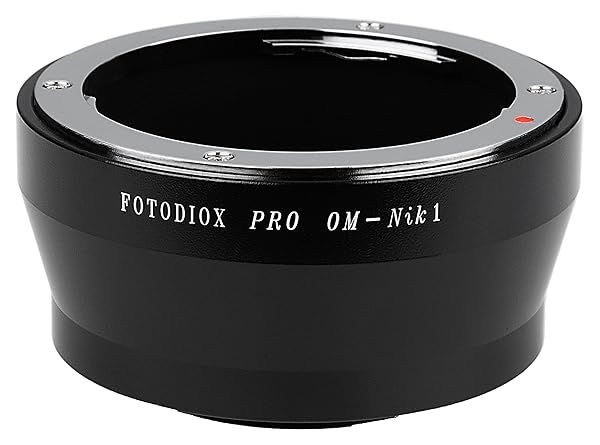 Fotodiox Pro Lens Mount Adapter: Olympus OM Zuiko to Nikon 1 Camera Body