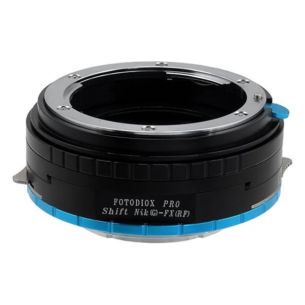 Fotodiox Pro Lens Mount Shift Adapter for Nikon G Lenses to Fujifilm X-Series Cameras - Compatible with X-Pro1, X-E1, X-T1 & More