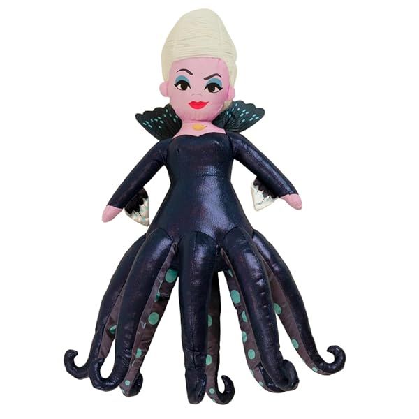 FRANCO Disney's The Little Mermaid Ursula Plush Pillow Buddy - Super Soft & Officially Licensed Bedding