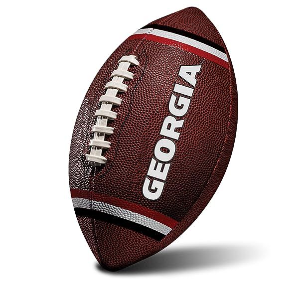 Franklin Sports Georgia Bulldogs Youth Football - Official NCAA Junior Size Team Ball with Logos