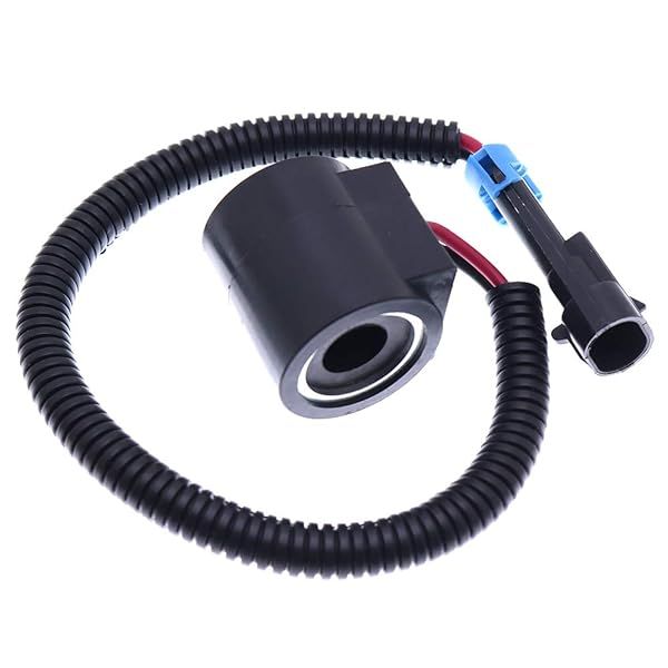 FridayParts 12V Solenoid Valve Coil 6671025 6309311 for HydraForce Bobcat Models 453 463 553 653 751 753 763 773 S150 S160 S175 T180 T190