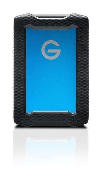G-Technology 5TB ArmorATD Rugged Portable Hard Drive - USB-C & USB 3.1 for Ultimate Data Protection