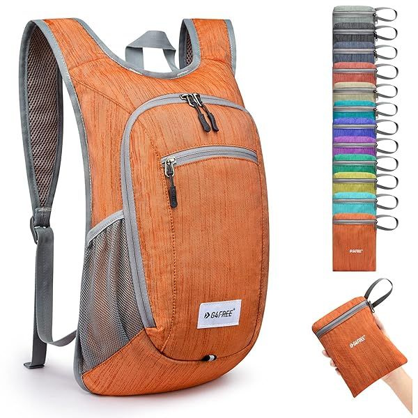 G4Free 10L 15L Hiking Backpack Lightweight Packable Hiking Daypack Small Travel Outdoor Foldable Shoulder Bag