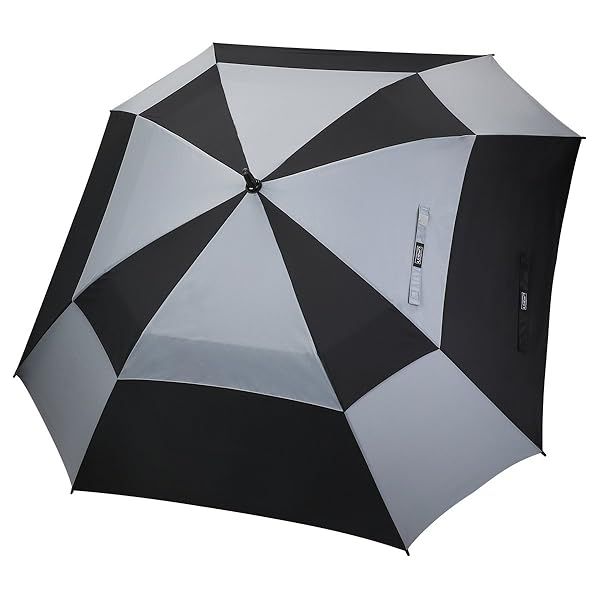 G4Free Extra Large Golf Umbrella 68 Inch Windproof Auto Open Double Canopy Oversized Stick Umbrella for Ultimate Protection