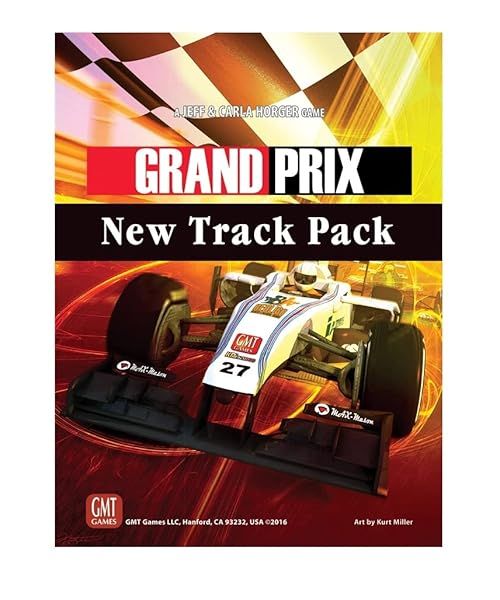 GMT Games Grand Prix New Track Pack Exciting Expansion for Racing Fans