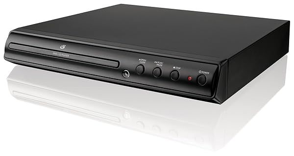 GPX D200B Progressive Scan DVD Player with Remote & Black Design - High-Quality Playback