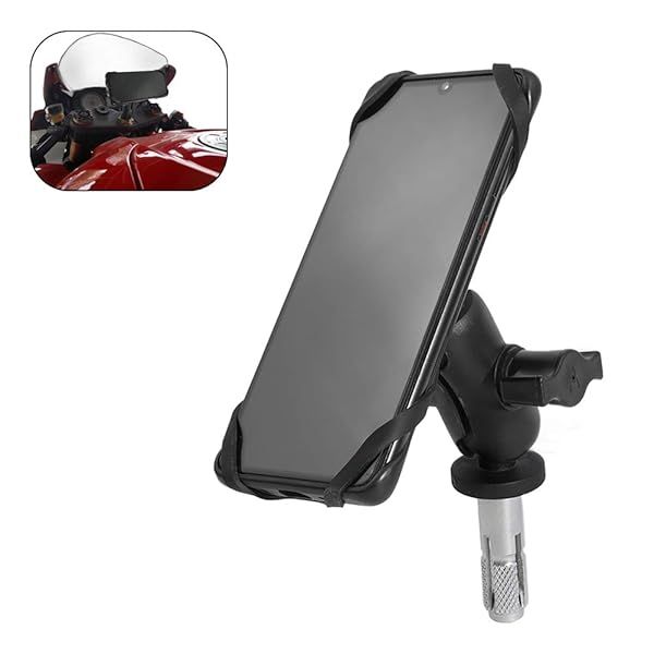 GUAIMI Motorcycle Magnetic Phone Holder Fork Stem Mount for GSX-R600 GSX-R750 GSX-R1000 YZF-R1 S1000RR Kawasaki 16-18mm