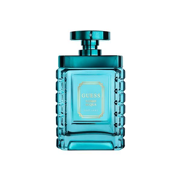 GUESS Uomo Acqua Eau de Toilette for Men - 3.4 Fl. Oz Cologne Spray | Fresh & Invigorating Fragrance