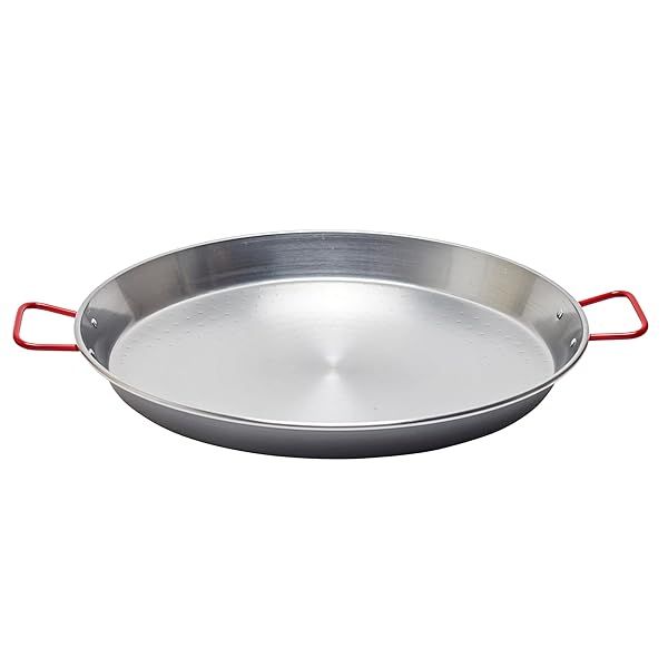 Buy Garcima 18-Inch Carbon Steel Paella Pan (46cm) - Perfect for Authentic Spanish Cooking