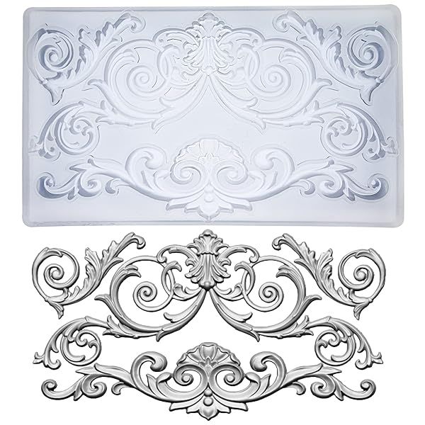 Garland Mold for Polyclay Air Dry Clay and Plaster Perfect for Crafting and DIY Projects