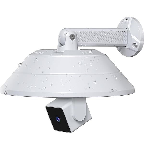 Gcioii Wall Mount Weatherproof Cover for WYZE Cam Pan V3 V2 V1 Blink Mini Eufy Cam Kasa Indoor Tapo C200 1 Pack White Camera Not Included