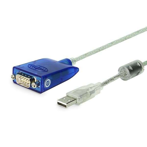 Gearmo 36in FTDI USB to Serial Cable for Mac, PC, Linux & Win 11 - Tx/Rx LEDs Included