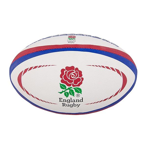 Buy Gilbert England Replica Ball Size 5 - Perfect for Rugby Fans & Players