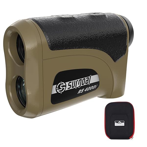 Golf Range Finder with Slope Compensation 4000yd Laser Rangefinder for Golf and Hunting Multi Functional Distance Angle Horizon Vertical