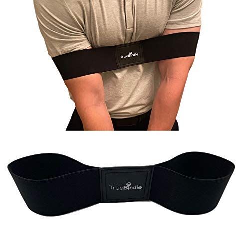 Golf Swing Training Aid for Perfecting Your Technique with Swing Correcting Arm Band