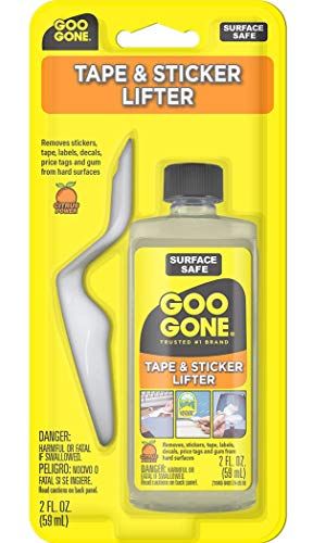 Goo Gone Sticker Lifter 2oz - Citrus Adhesive Remover for Stickers, Tape, Labels & Gum