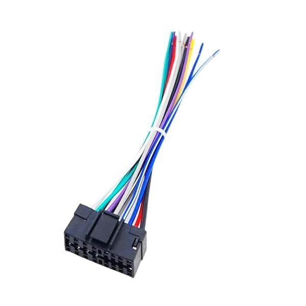 Goodsby Harness Wire Replacement for Sony Car Stereo Models CDX-F7710 CDX-F7715X CDX-GT24W CDX-GT240 and More