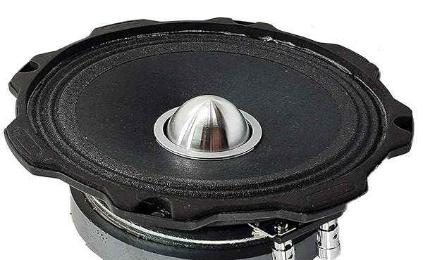 Gravity WZ6G Warzone Series 6.5 Inch 500 Watts Mid-Range Coaxial Car Audio Loud Speaker 4 Ohms Impedance 92dB Sensitivity