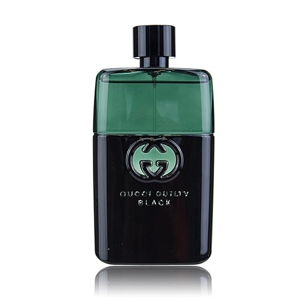 Gucci Guilty Black Pour Homme Eau de Toilette Spray for Men - 1.6 oz | Luxury Fragrance