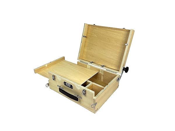 Guerrilla Painter 9x12 V4.0 Pochade Box Beige for Artists Portable Painting Solution