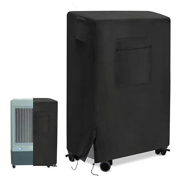 Guisong Evaporative Cooler Cover for Hessaire MC61V MC61M Portable Swamp Cooler Outdoor Air Conditioner Protection