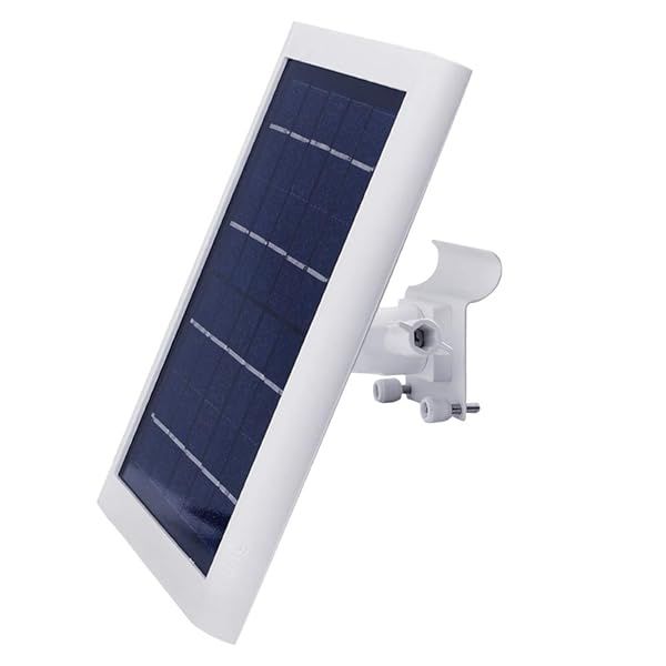 HOLACA Vinyl Siding Hooks Mount for Ring and Other Solar Panels Weatherproof Aluminum Alloy White