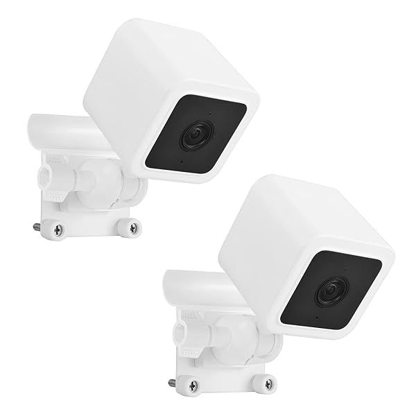 HOLACA Vinyl Siding Hooks for Wyze Cam V3 Weatherproof Stainless Steel Mounting Clips 2 Pack