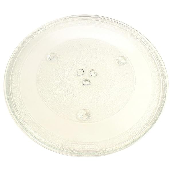 HQRP 13.5 Inch Glass Turntable Tray for Panasonic Microwave Models F06015Q00AP NN-G463MF NN-G464WF NN-S443BF NN-SA651S NN-SD691S
