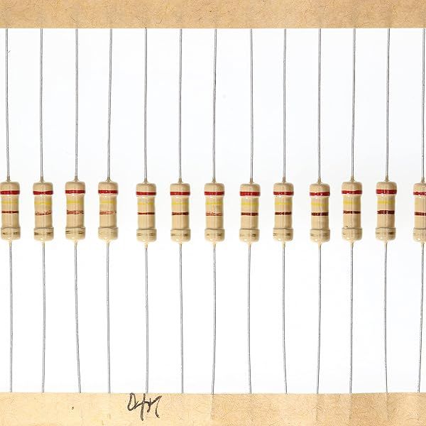 HUABAN 100 Pieces 0.5 Watts 1 2W 240R 240 Ohm 5% Carbon Film Resistor