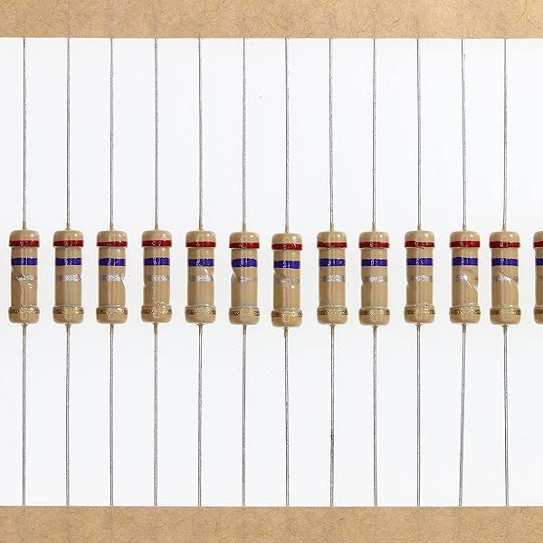 HUABAN 100 Pieces 1 Watts 1W 0R27 0.27 Ohm 5% Carbon Film Resistor