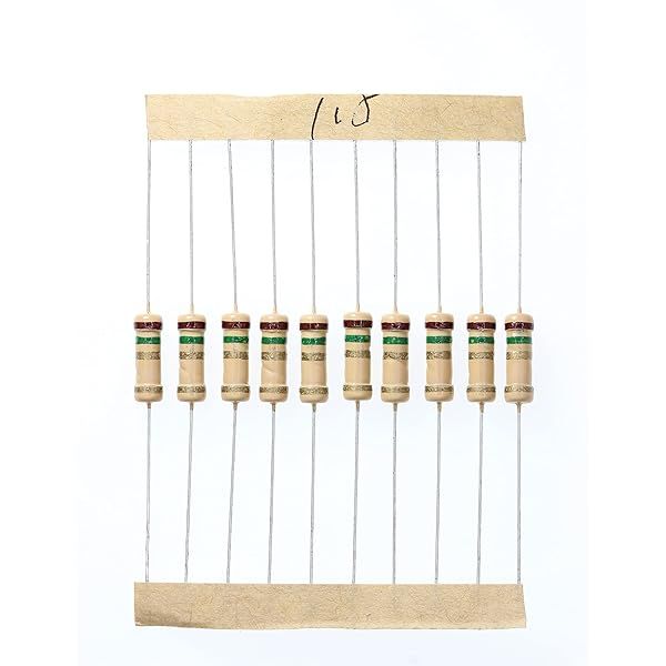 HUABAN 100 Pieces 1 Watts 1W 1R5 1.5 Ohm 5% Carbon Film Resistor