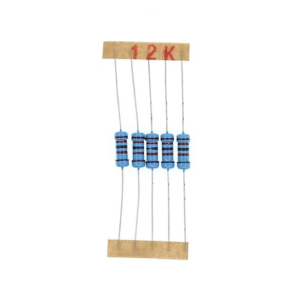HUABAN 100PCS 1W 12K Ohm 1 Percent Metal Film Resistor High Quality Electronic Components
