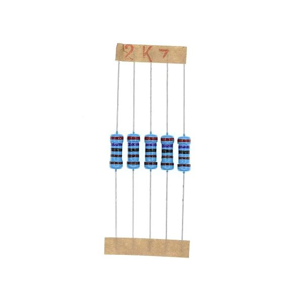 HUABAN 100PCS 1W 2K7 Ohm 1 Percent Metal Film Resistor High Quality Electronic Components