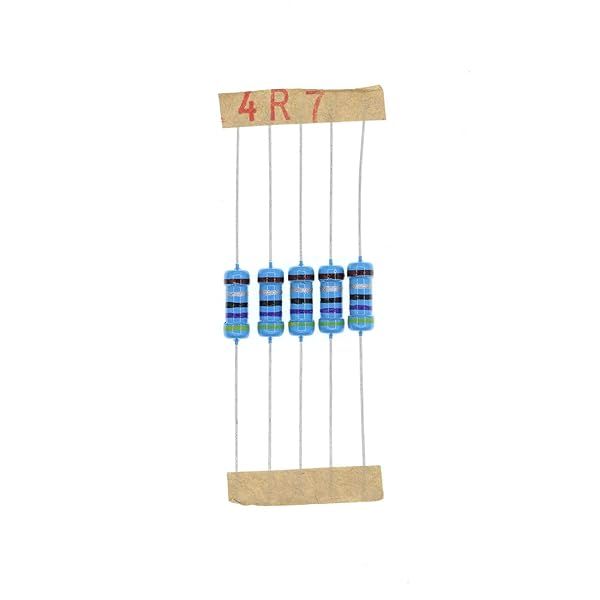 HUABAN 100PCS 1W 4R7 4.7 Ohm 1% Metal Film Resistor High Quality Electronic Components
