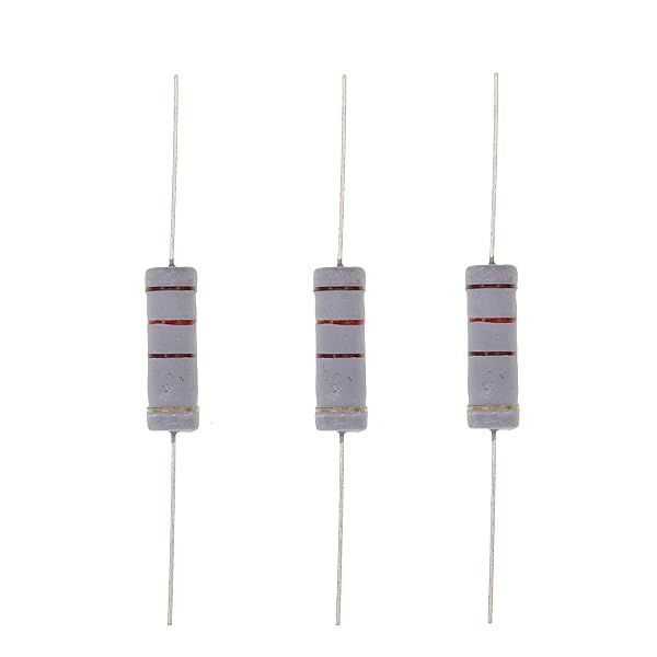 HUABAN 10PCS 5W 120 Ohm Metal Oxide Film Resistor 5 Percent Tolerance High Quality Electronic Components