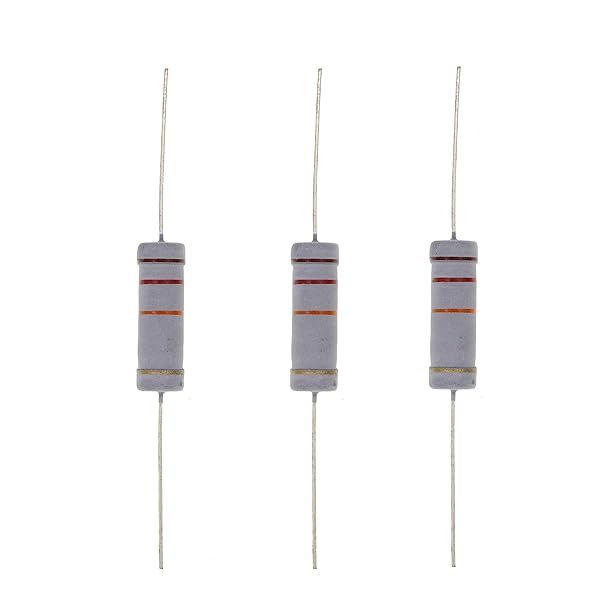 HUABAN 10PCS 5W 12K Ohm 5 Percent Metal Oxide Film Resistor for Reliable Performance