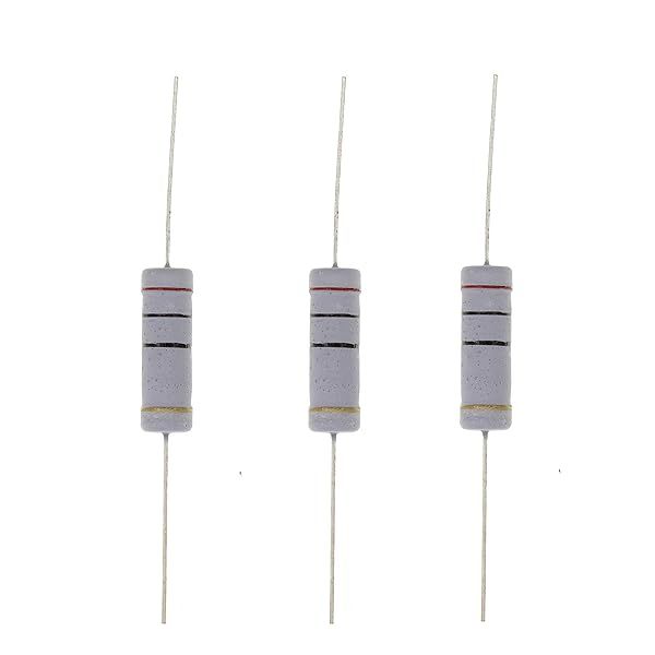HUABAN 10PCS 5W 20 Ohm Metal Oxide Film Resistors 5 Percent Tolerance High Quality Electronic Components