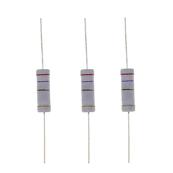 HUABAN 10PCS 5W 270 Ohm 5 Percent Metal Oxide Film Resistor for Reliable Performance