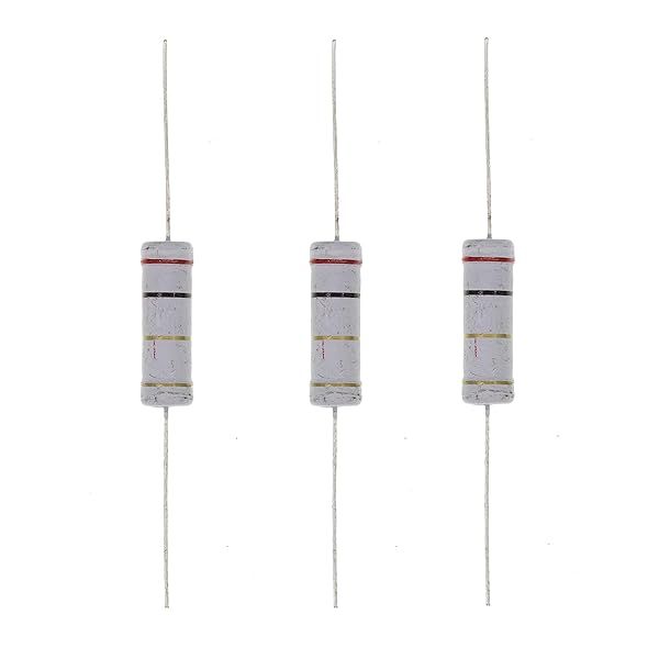 HUABAN 10PCS 5W 2 Ohm Metal Oxide Film Resistor High Quality Durable Electronic Components