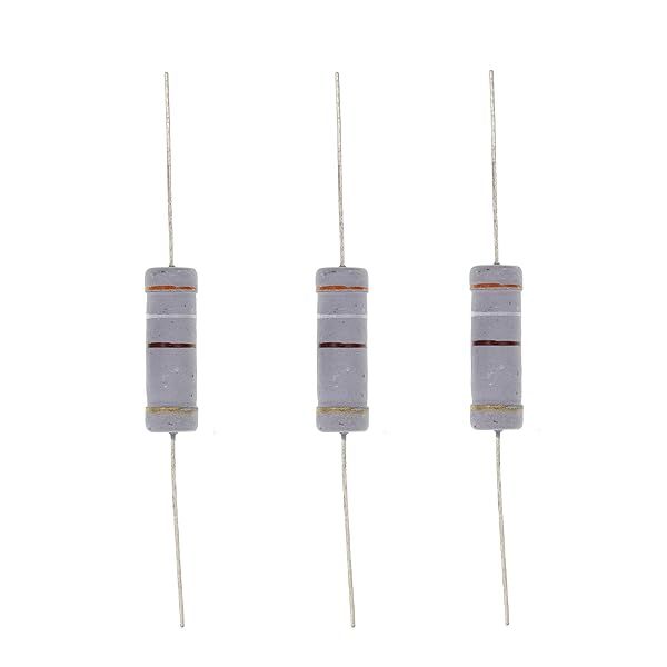 HUABAN 10PCS 5W 390 Ohm 5 Percent Metal Oxide Film Resistor for Reliable Performance